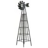 Panacea Windmill Obelisk - Black - Alton Garden Centre -Konstsmidee Shop products windmill obelisk 1
