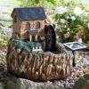 Water Mill Fountain - Alton Garden Centre -Konstsmidee Shop watermill 1